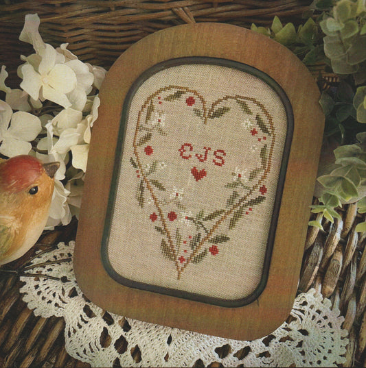 Always In My Heart - Cross Stitch Chart by Little House Needleworks