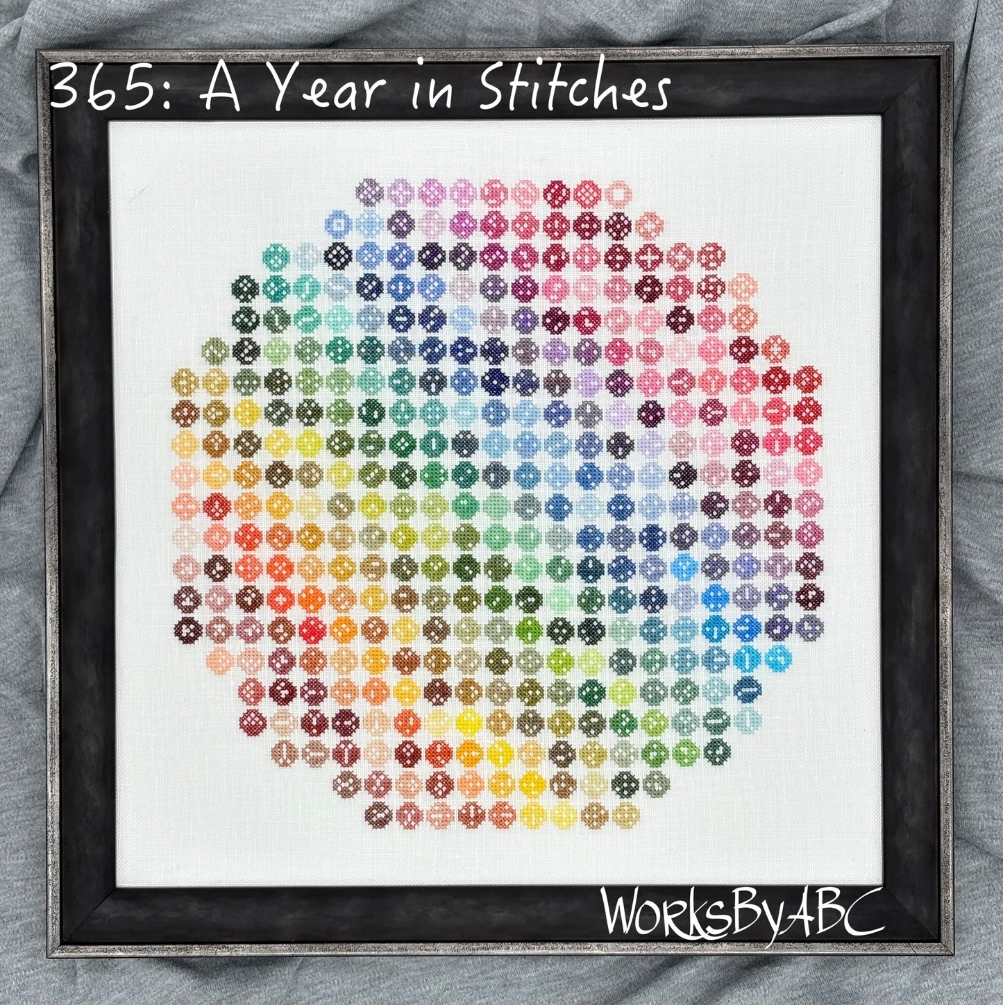 365: A Year in Stitches - Cross Stitch Pattern by Works by ABC PREORDER