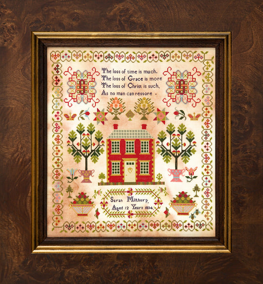 Sarah Milthorp ~ Reproduction Sampler Pattern by Hands Across the Sea Samplers