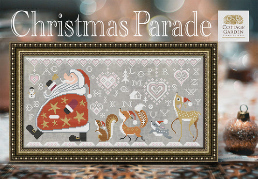 Christmas Parade - Cross Stitch Chart By Cottage Garden Samplings