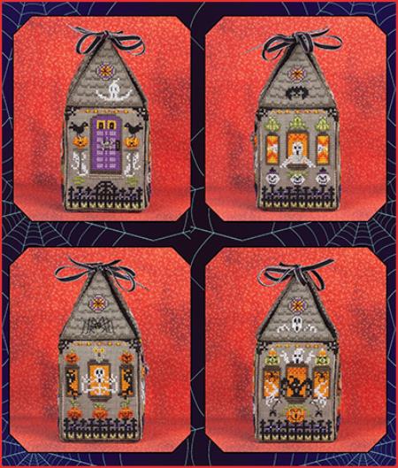 Owlvira's Frightful House - Pattern by Just Nan