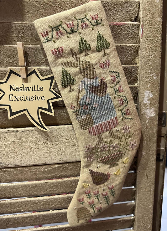 Lily's Chickens - Cross Stitch Pattern by Teresa Kogut PREORDER