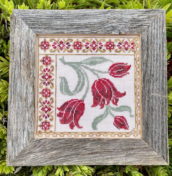 Florigraphica 2 - Tulips - Cross Stitch Pattern by Jan Hicks