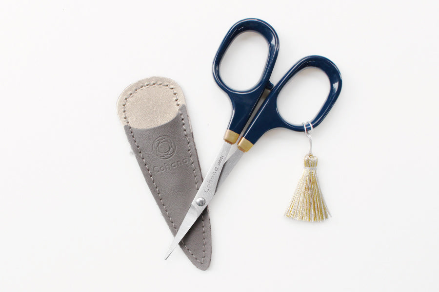Japan Blue Cohana Small Laquer Handle scissors PREORDER
