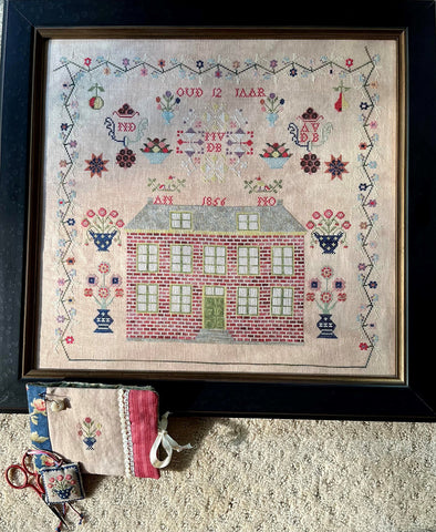 My Father's House - Magdalena Van der Bijl 1856 - Cross Stitch Pattern by Running With Needles and Scissors