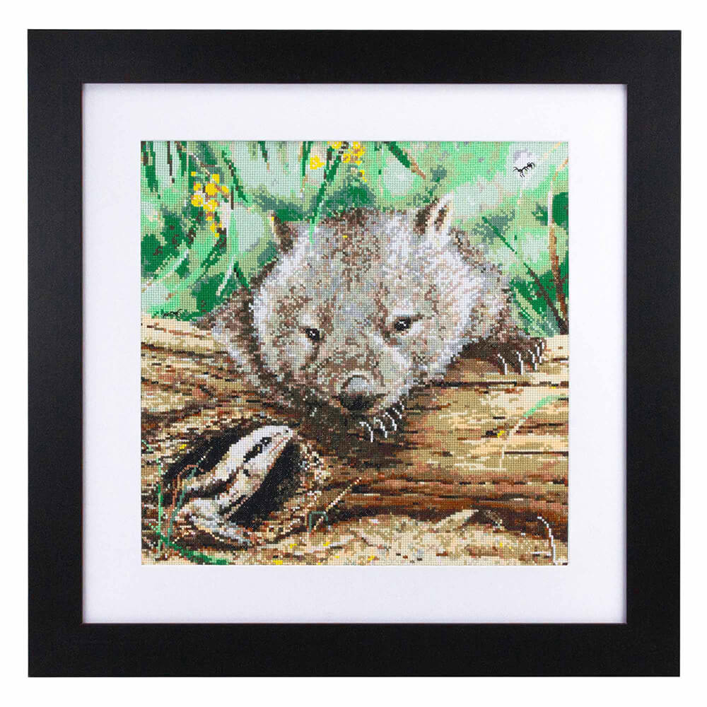 Wombat Cross Stitch Kit by Natalie Jane Parker