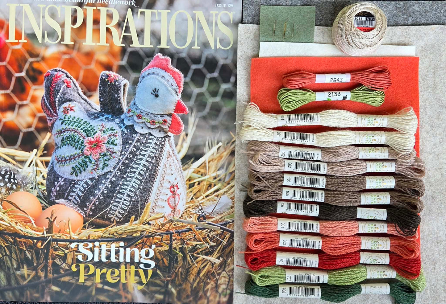 Inspirations Magazine Issue 129 - Sitting Pretty