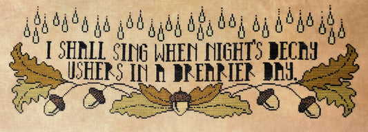 A Drearier Day - Cross Stitch Pattern by The Artsy Housewife