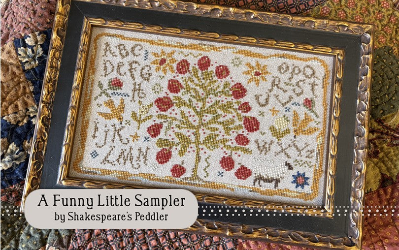 A Funny Little Sampler - Cross Stitch Pattern by Shakespeare's Peddler PREORDER