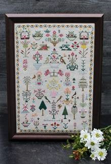 Ann Hanson - Reproduction Sampler Chart by My Sister's Samplers PREORDER
