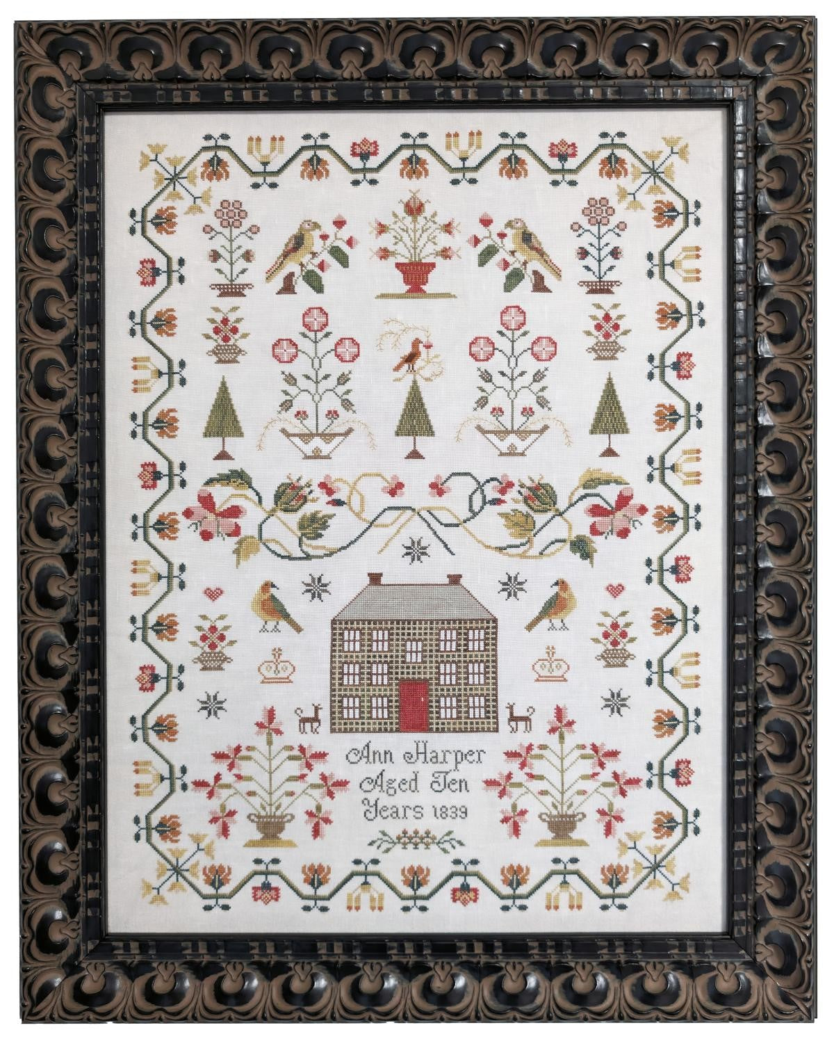 Ann Harper 1839 - Cross Stitch Pattern by Fox & Rabbit Designs