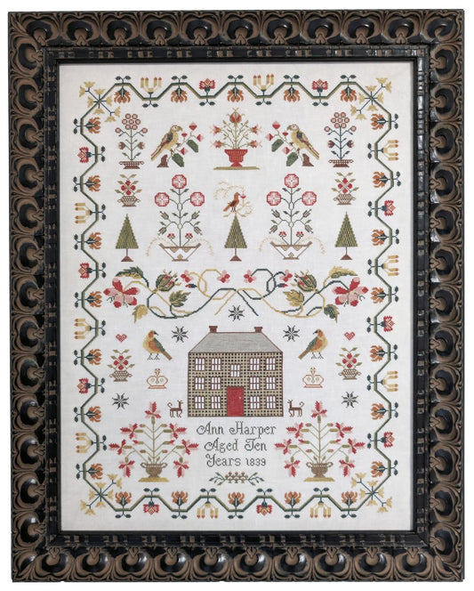 Ann Harper 1839 - Cross Stitch Pattern by Fox & Rabbit Designs PREORDER