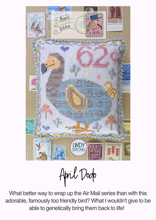 April Dodo - Cross Stitch Pattern by Lindy Stitches PREORDER