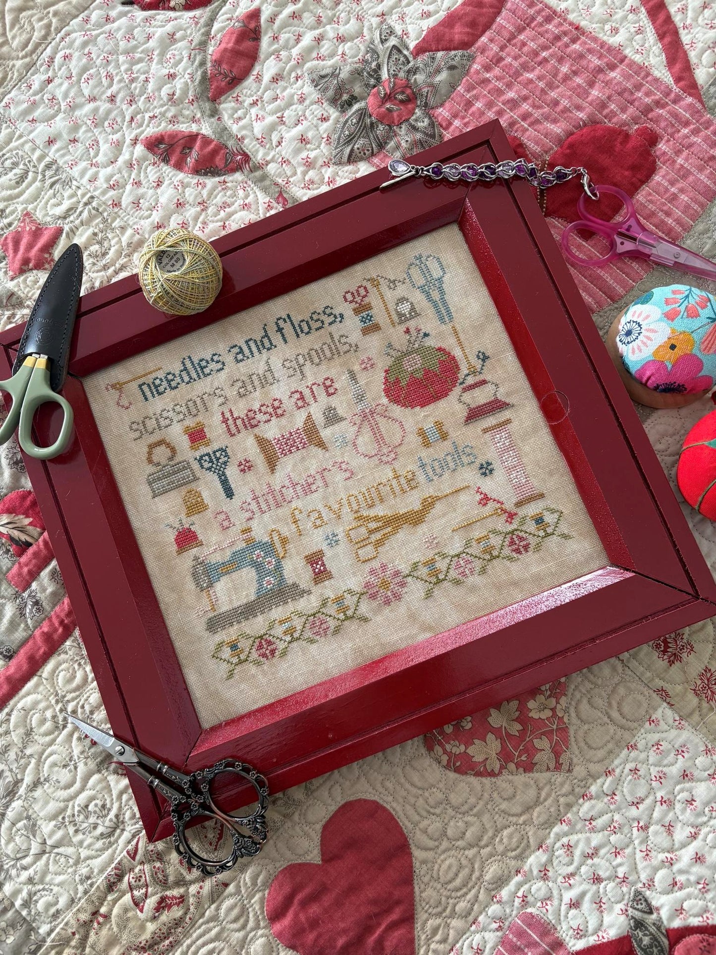 A Stitcher's Tools - Cross Stitch Pattern by Pansy Patch PREORDER