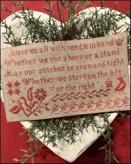 A Stitcher’s Prayer - Cross Stitch Pattern by The Scarlett House PREORDER