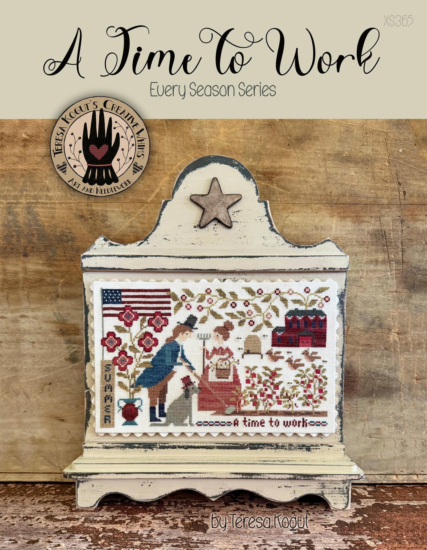 A Time to Work - Cross Stitch Pattern by Teresa Kogut