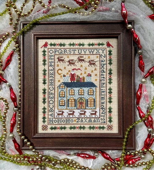 A Visit From St. Nick - Cross Stitch Pattern by Kathy Barrick