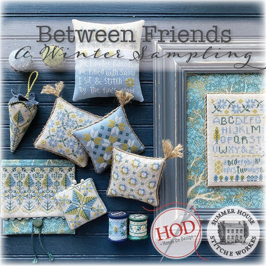 A Winter Sampling - Cross Stitch Pattern by Hands On Design PREORDER