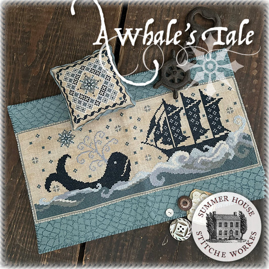 A Whale's Tale - Cross Stitch Pattern by Summer House Stitcheworkes PREORDER