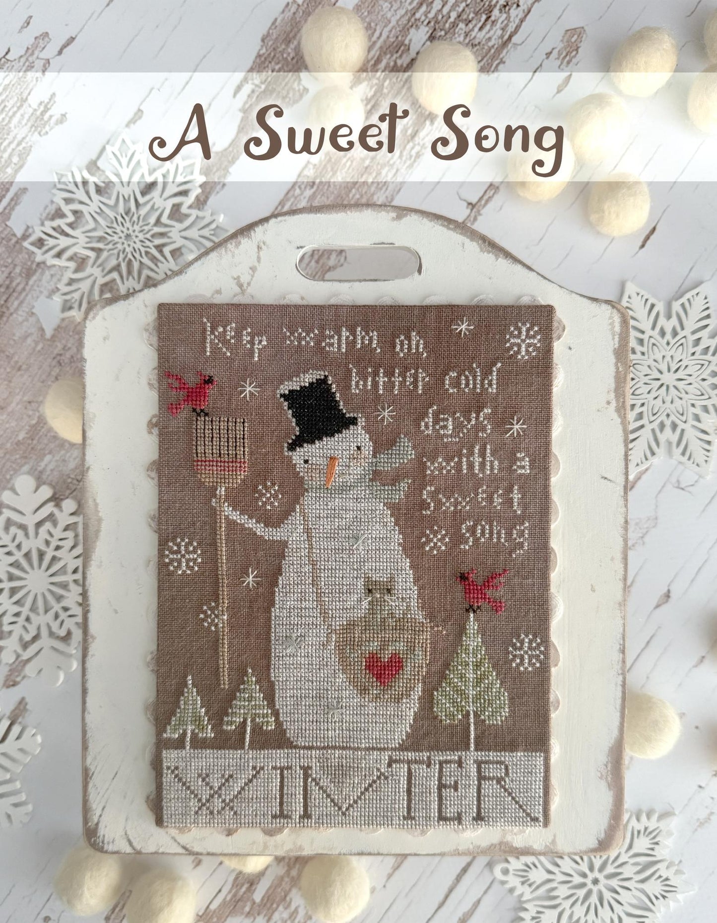 Hello Winter - Cross Stitch Book by Teresa Kogut