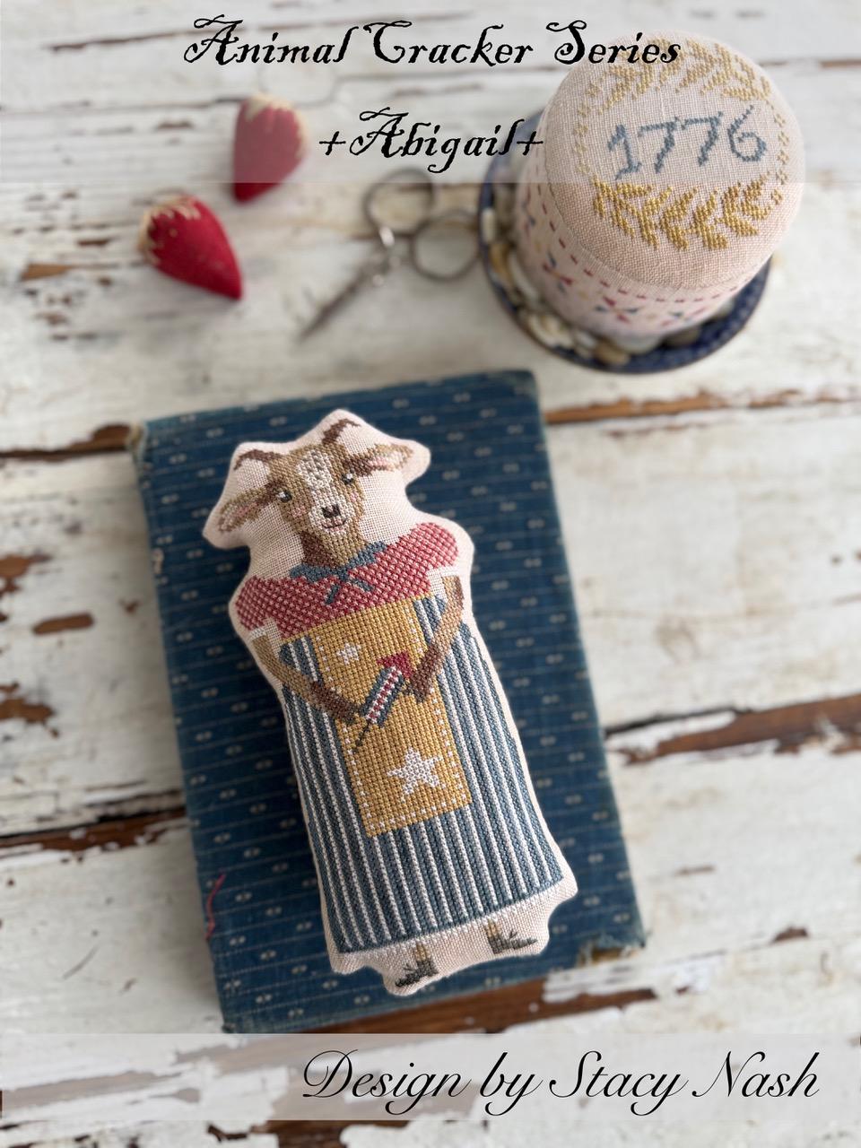 Abigail - Cross Stitch Pattern by Stacy Nash Primitives PREORDER