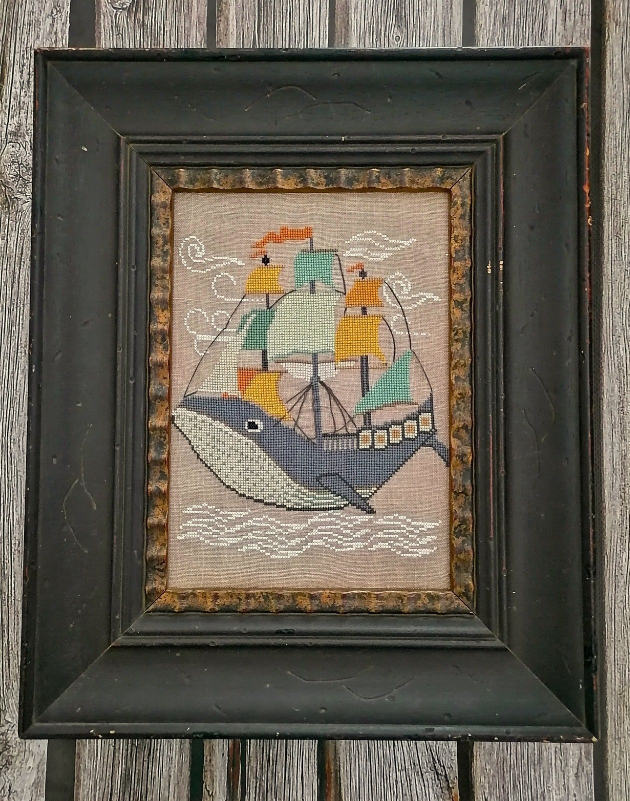 Afloat - Cross Stitch Pattern by Twin Peak Primitives PREORDER