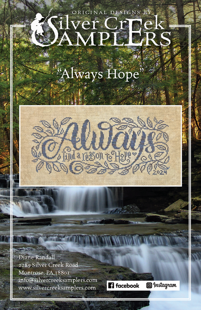 Always Hope - Cross Stitch Pattern by Silver Creek Samplers