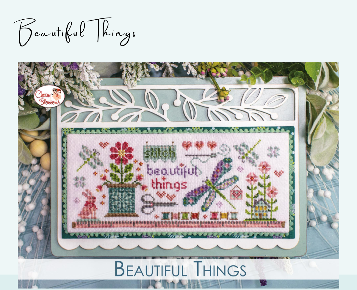 Beautiful Things - Cross Stitch Pattern by Cherry Blossoms