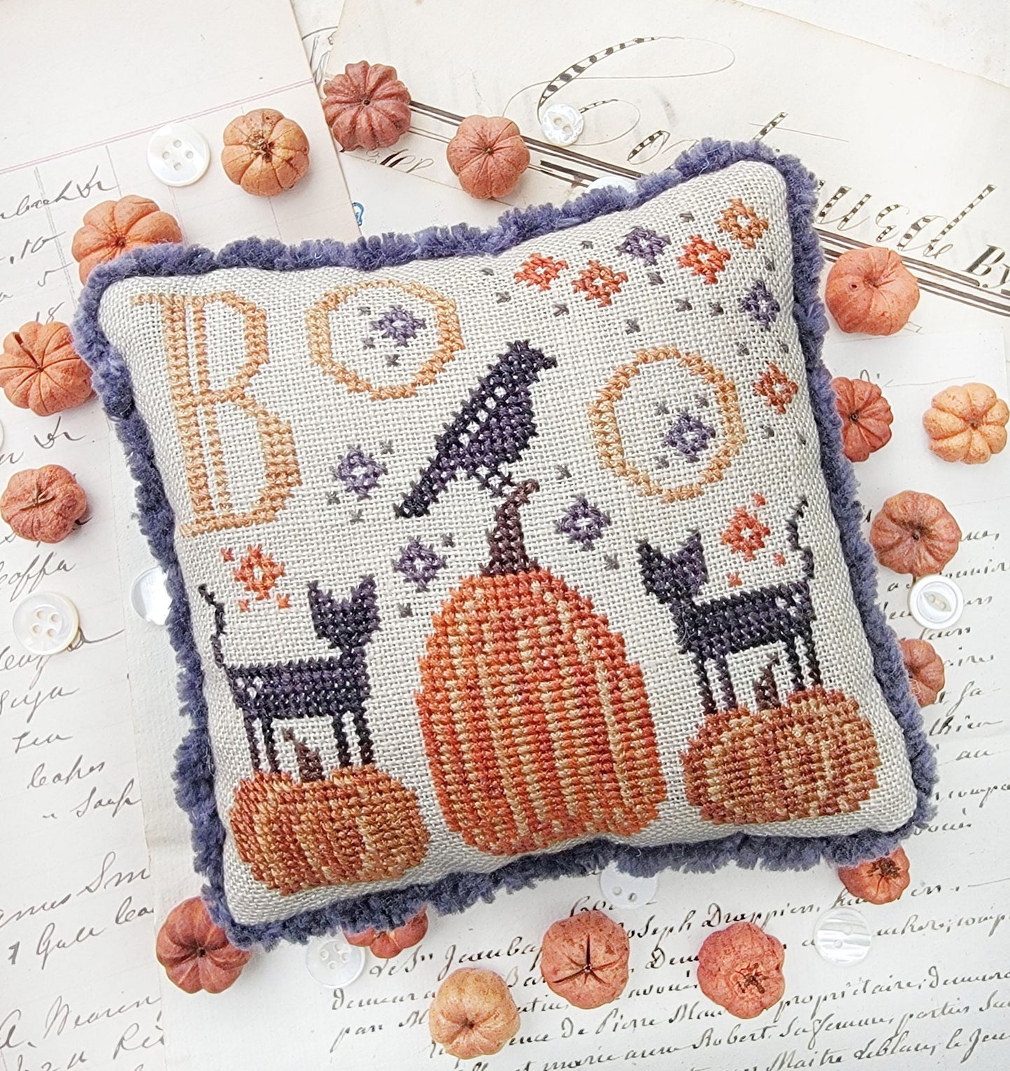 Boo - Cross Stitch Pattern by Hello from Liz Mathews