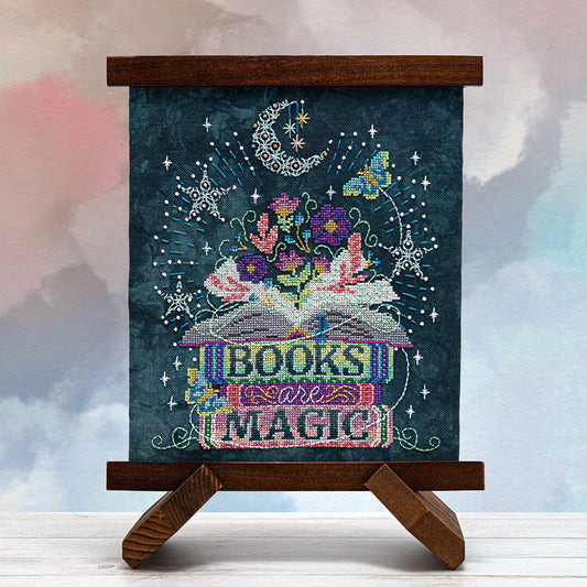 Books Are Magic - Cross Stitch Pattern by Counting Puddles