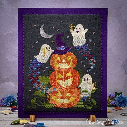Spook-tacular Party - Cross Stitch Pattern by Counting Puddles