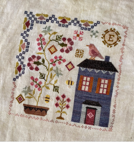 Bramble Cottage - Cross Stitch Pattern by Blueberry Ridge