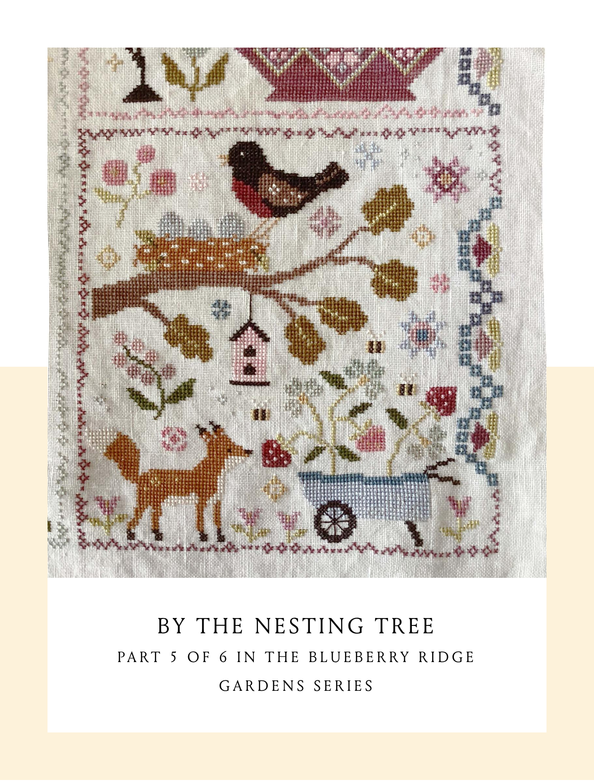 By the Nesting Tree - Cross Stitch Pattern by Blueberry Ridge PREORDER