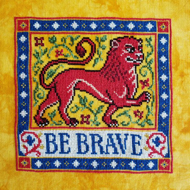 Be Brave - Cross Stitch Pattern by Siren Stitchworks PREORDER
