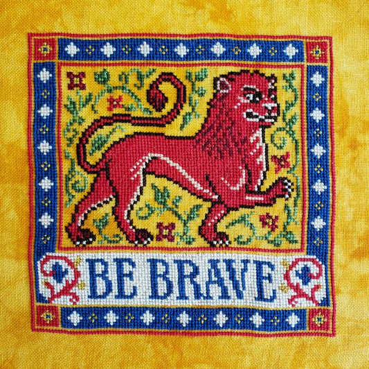 Be Brave - Cross Stitch Pattern by Siren Stitchworks PREORDER