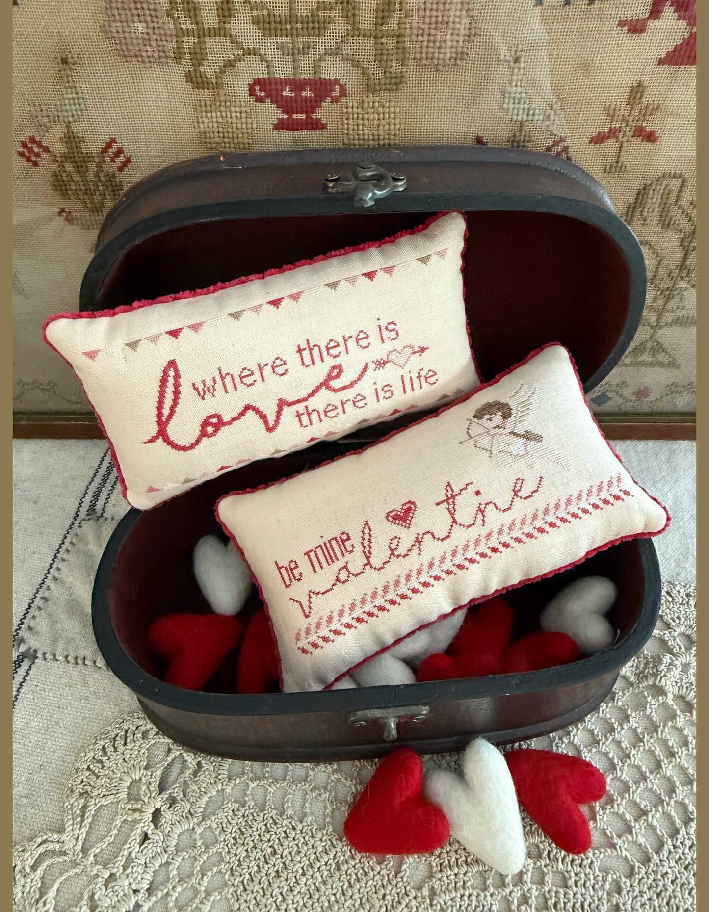 Hello Love - Cross Stitch Book by Teresa Kogut