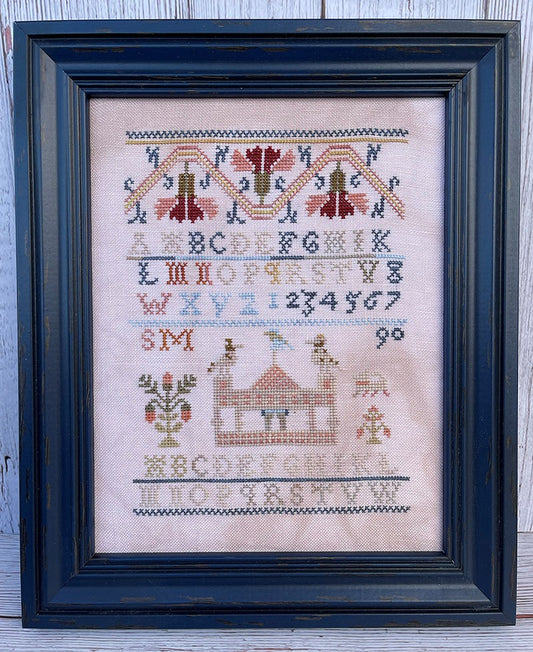 Birds on the Temple - Reproduction Sampler by Jan Hicks Creates PREORDER