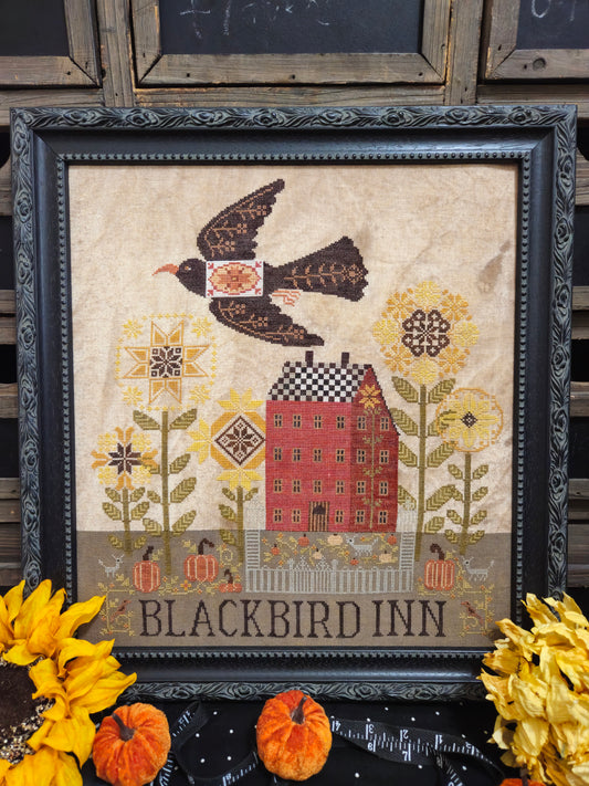 Blackbird Inn - Cross Stitch Pattern by Quaint Rose Needlearts