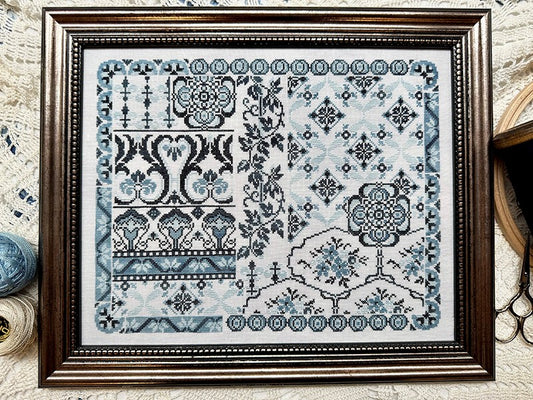 Blue Velvet - Cross Stitch pattern by Jan Hicks Creates