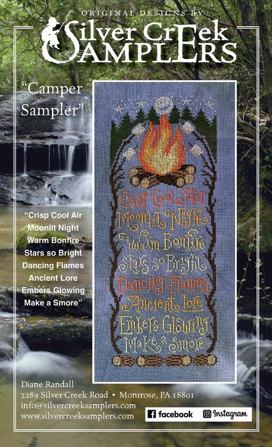 Camper Sampler - Cross Stitch Chart by Silver Creek Samplers