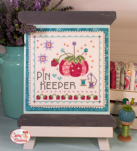 Pin Keeper - Cross Stitch Pattern by Cherry Blossoms