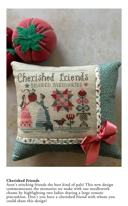 Cherished Friends - Cross Stitch Pattern by Heart in Hand PREORDER