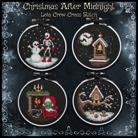 Christmas After Midnight - Cross Stitch Pattern by Lola Crow PREORDER