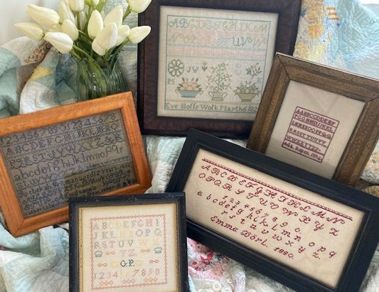 A Collection of Petite Samplers   - Cross Stitch Booklet by JBW DESIGNS