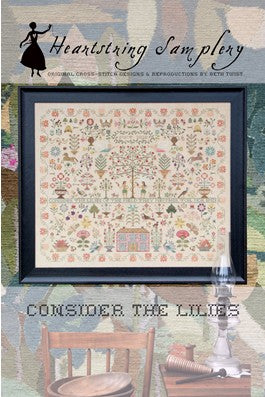 Consider the Lilies - Cross Stitch pattern by Heartstring Samplery