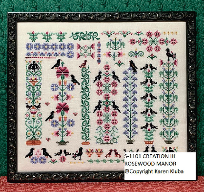 CREATION III - Cross Stitch Pattern by Rosewood Manor