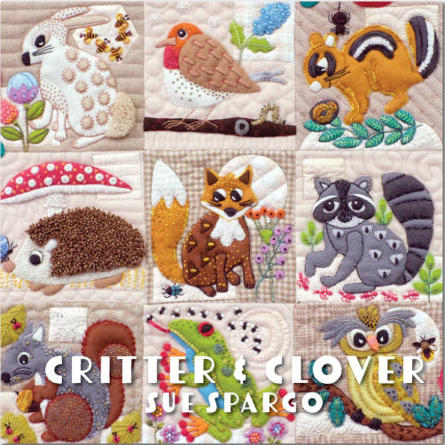 Critter & Clover by Sue Spargo