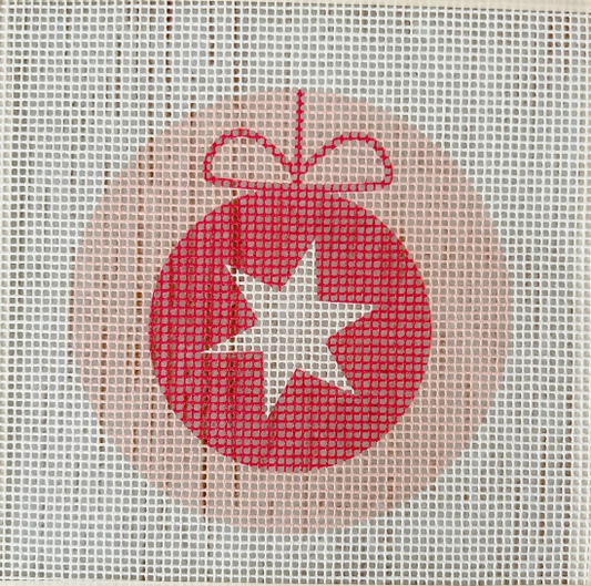 Star and Christmas tree ornaments Canvas