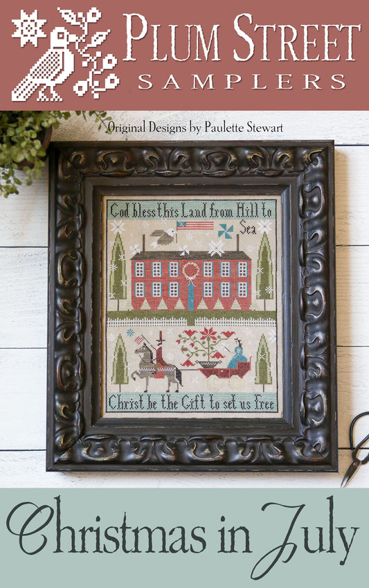 Christmas in July - Cross Stitch Pattern by Plum Street Samplers