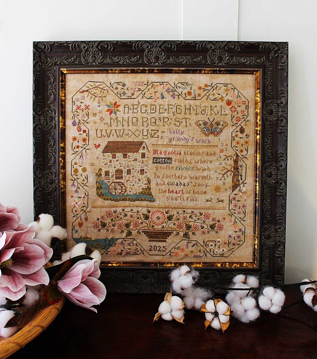 Cicadas’ Song Sampler - Cross Stitch Pattern by Cosford Rise PREORDER